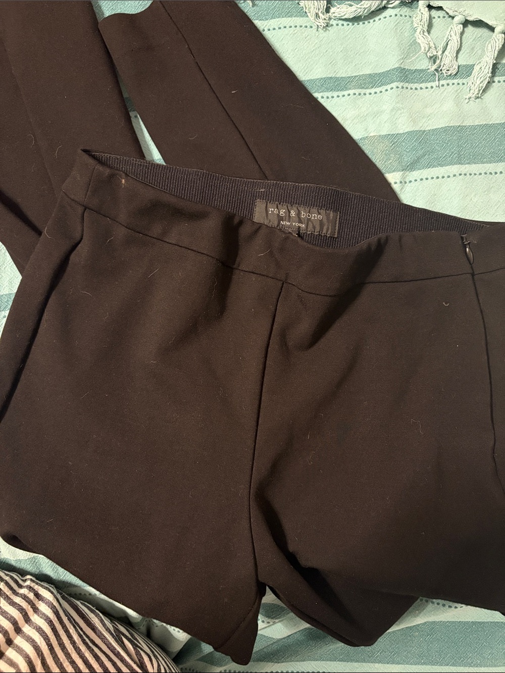 Rag & Bone Black Ankle Pants Size 8